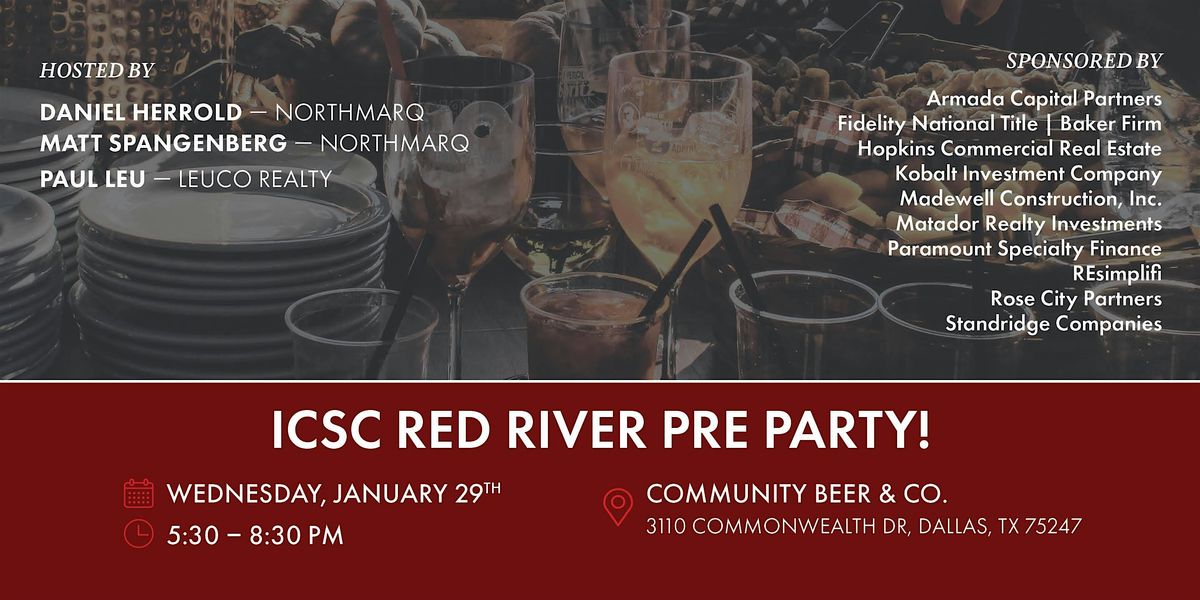 2nd Annual ICSC Red River Pre Party!