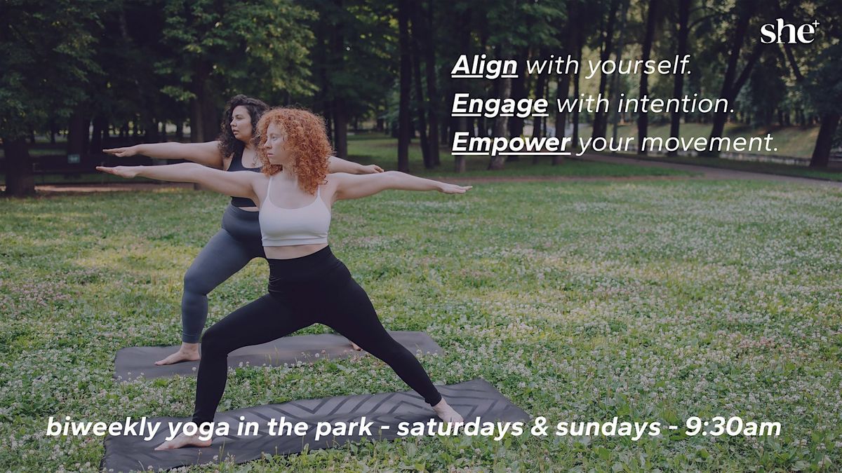 Align, Engage, Empower - Biweekly Yoga Series
