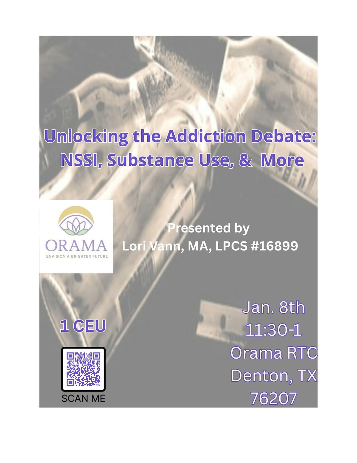 Unlocking the Addiction Trifecta: NSSI, Substance, and Eating Disorders