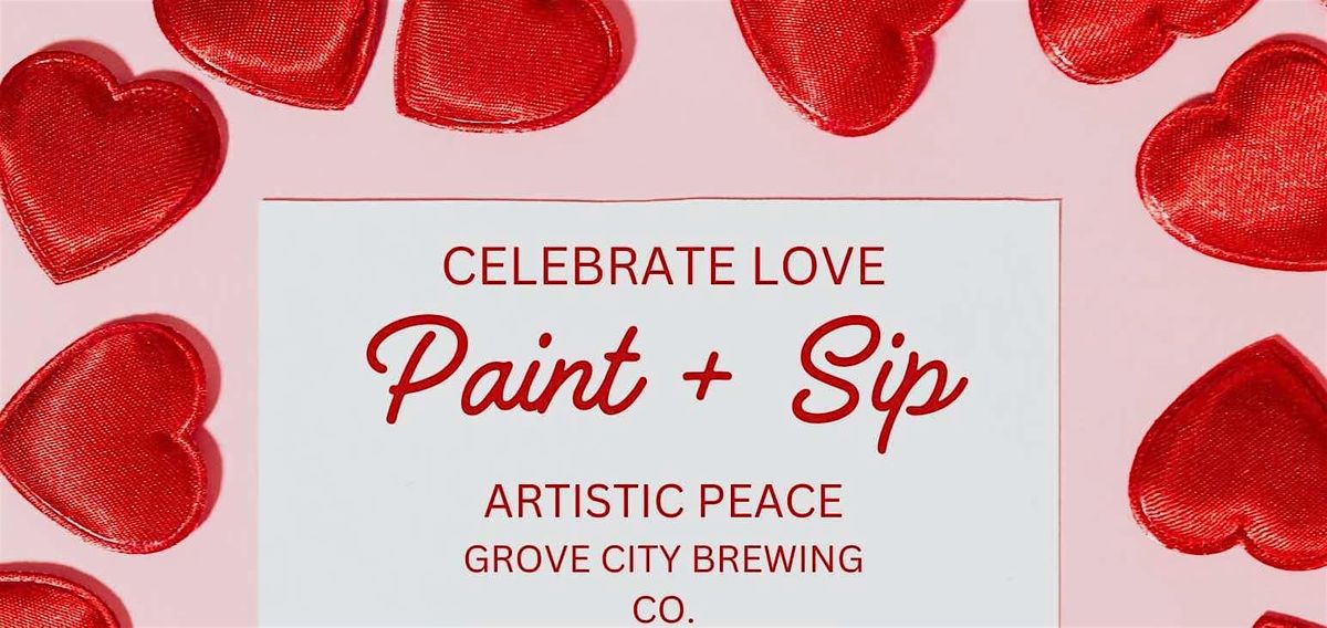 Celebrate Love Paint + Sip