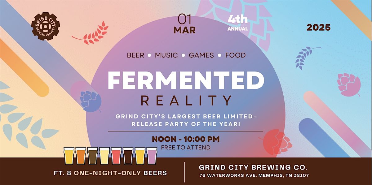 Grind City's Fermented Reality Tasting Party