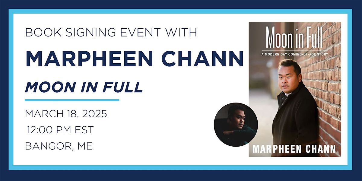 Marpheen Chann "Moon in Full" Book Signing Event