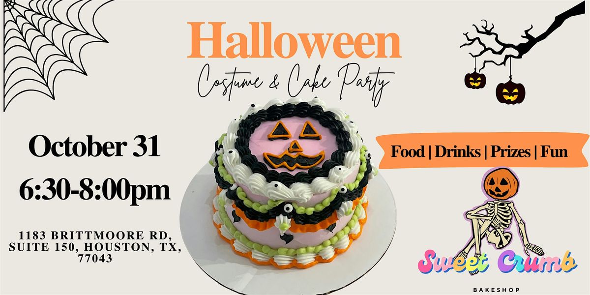 Halloween Cake & Costume Party