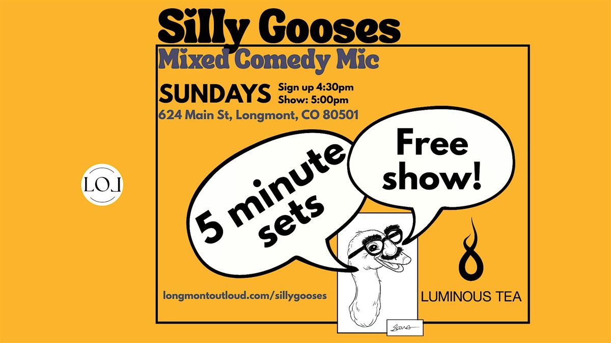 Silly Gooses: Mixed Comedy Mic