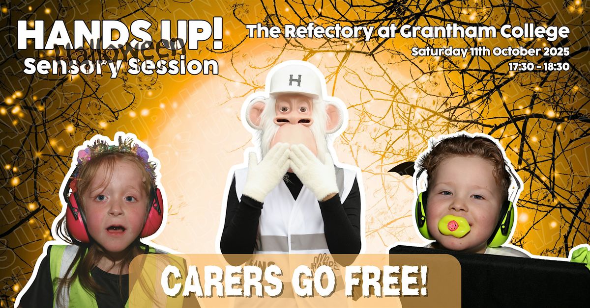 HAND UP! Sensory Halloween Disco