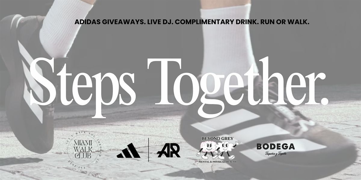 adidas Runners Miami x Beyond Grey Fundraiser at Bodega Coconut Grove