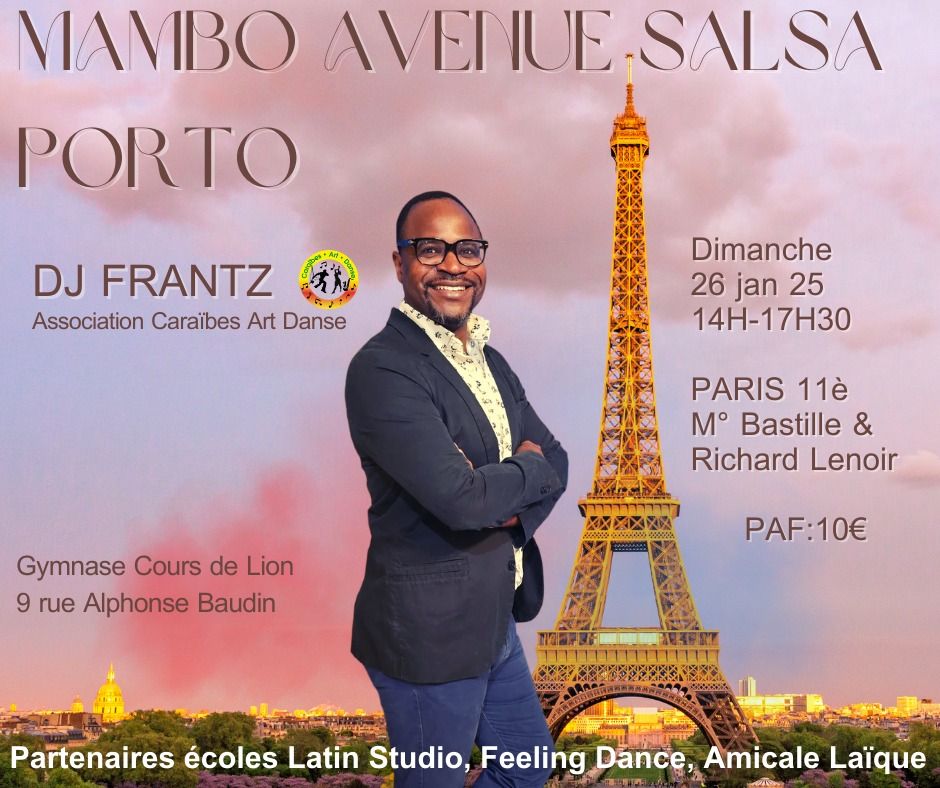 Mambo Avenue Salsa Porto - Paris 11\u00e8