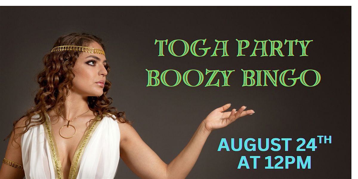 Toga Party Boozy Bingo