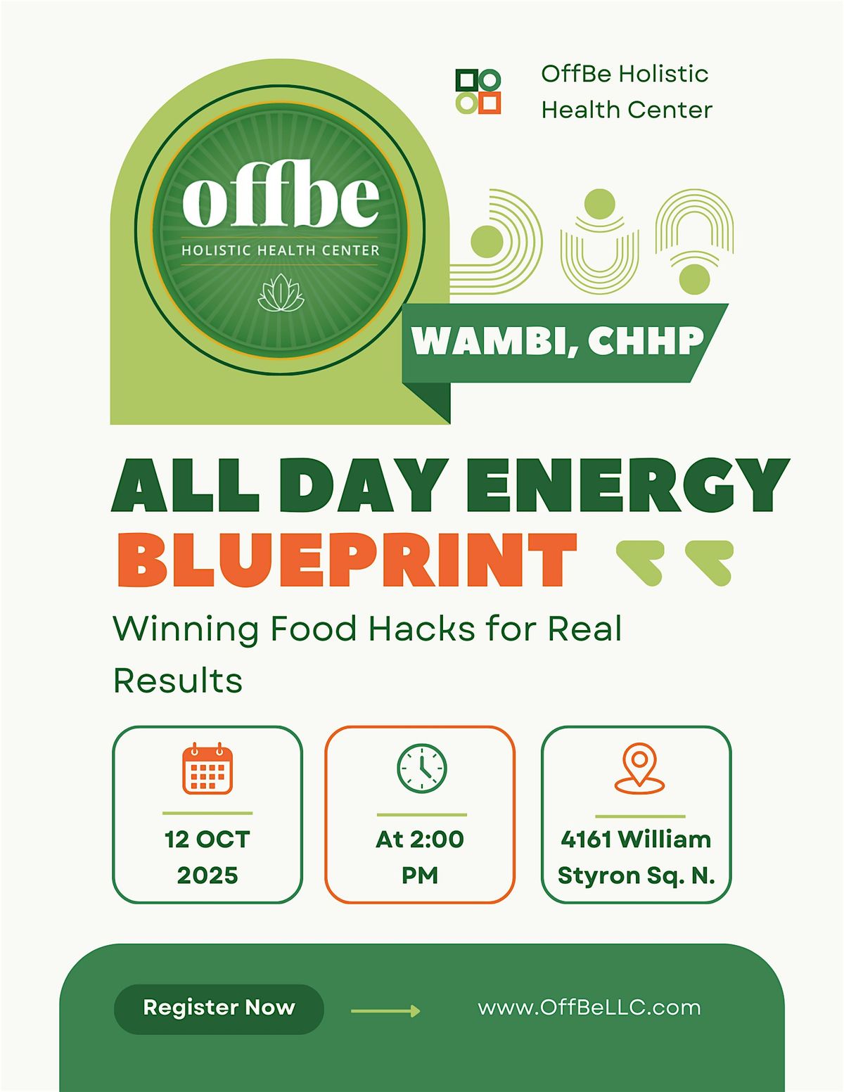 All Day Energy Blueprint: Winning  Food Hacks for Real Results