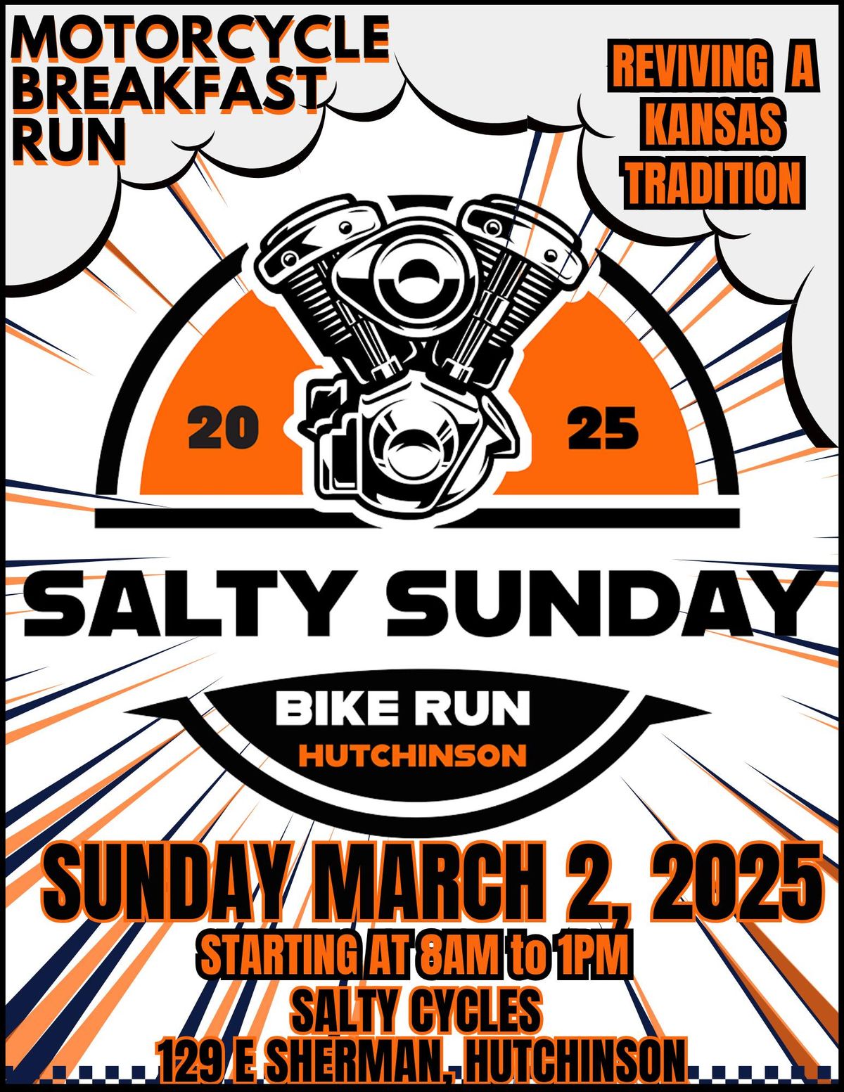 Salty Sunday Motorcycle Breakfast Run \ud83d\ude0e\ud83d\udcaf