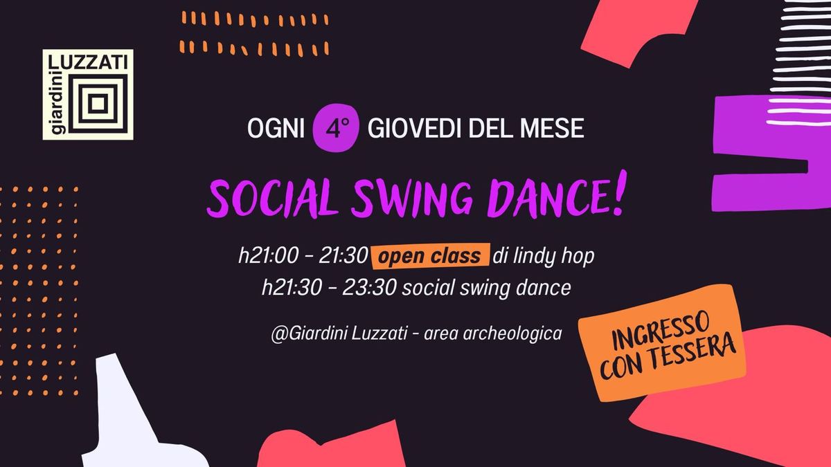 LUZZATI Social Swing Dance