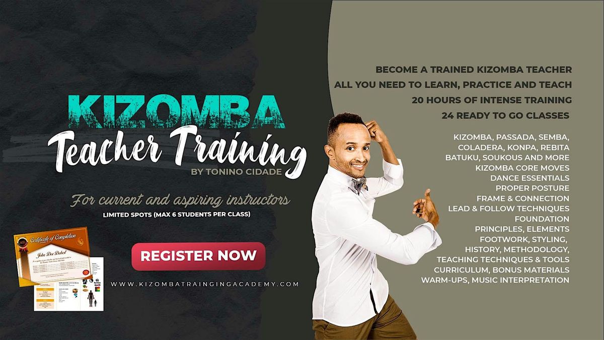 Level 1 Kizomba Teacher Training + Certification \/ Class 08 - 2025