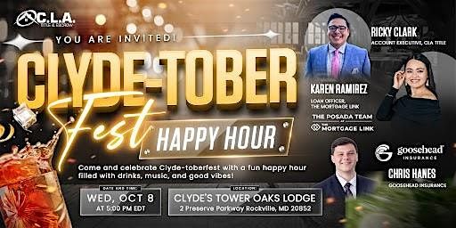 CLYDE-TOBERFEST HAPPY HOUR