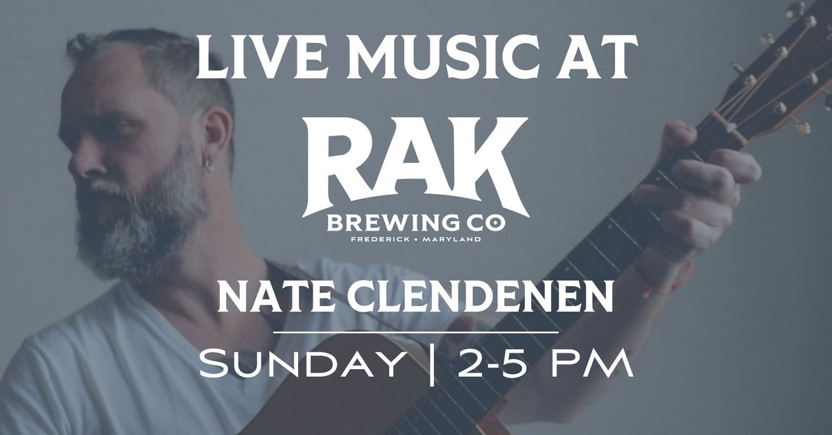 LIVE MUSIC: Nate Clendenen