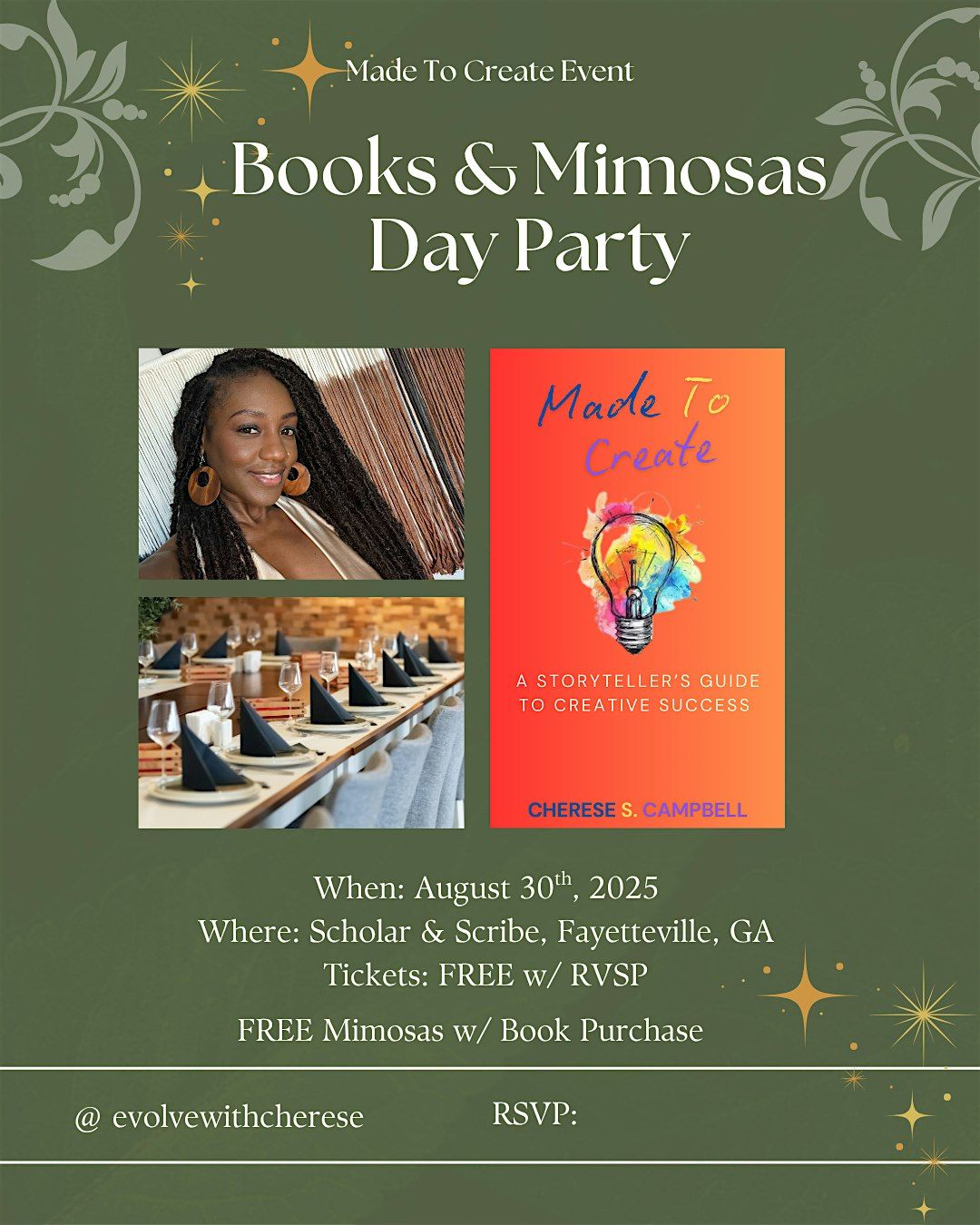 Books & Mimosas Day Party