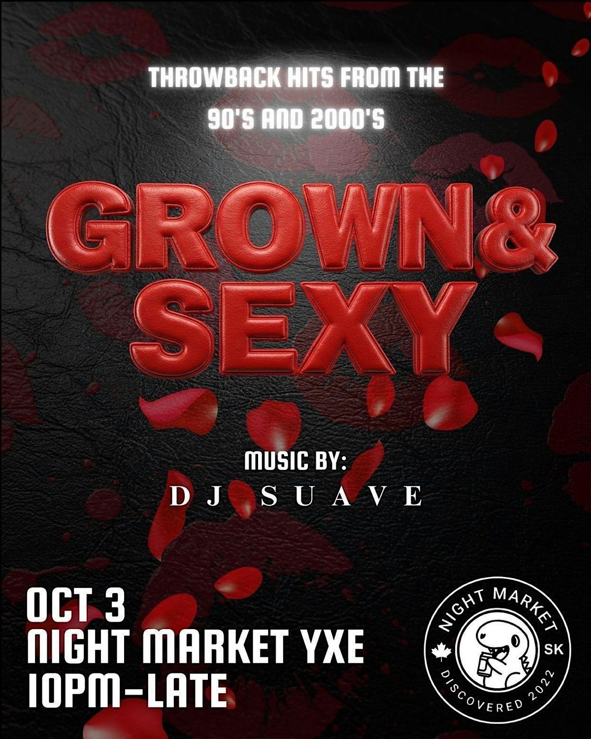 Grown & Sexy: 90\u2019s & 2000\u2019s Throwback Night