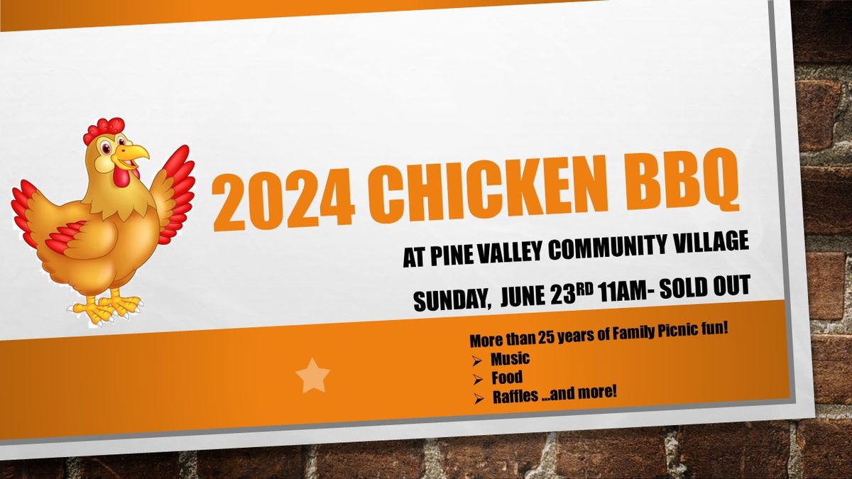 Pine Valley Foundation Chicken BBQ Fundraiser