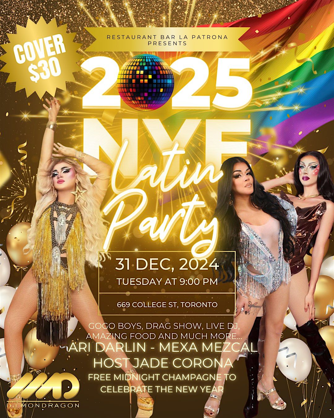 LA PATRONA 2025 NYE LATIN PARTY