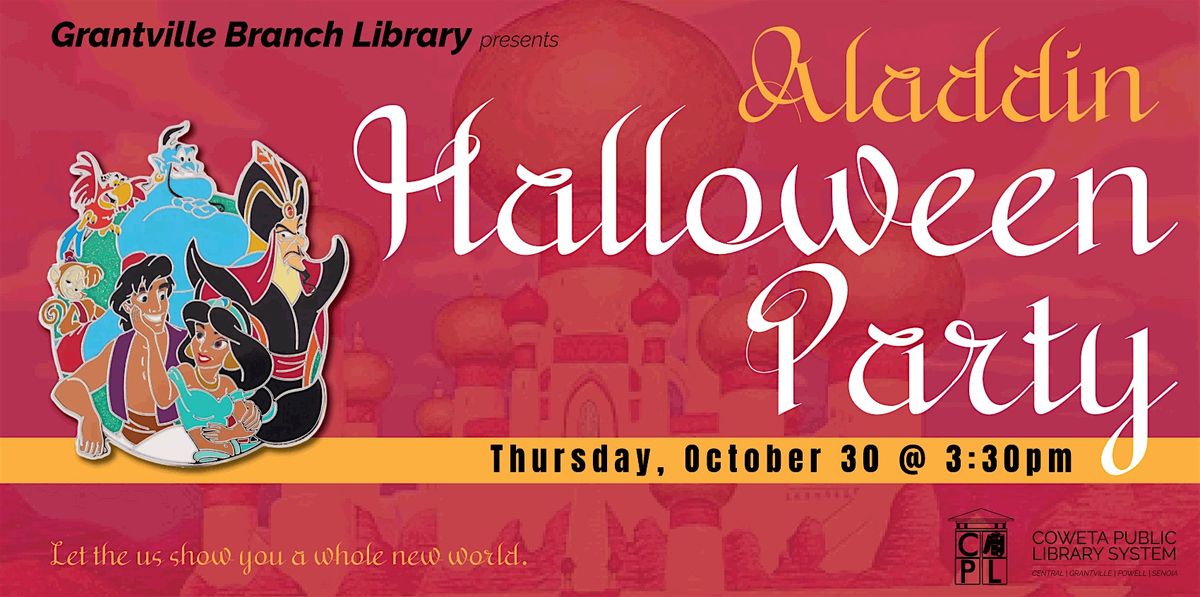 Aladdin Halloween Party