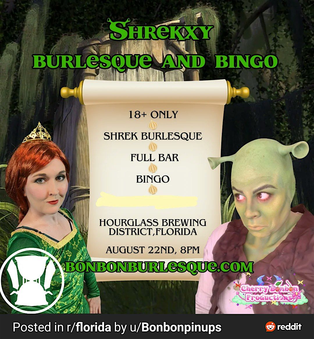 Shrek Burlesque And Bingo - Round 2!