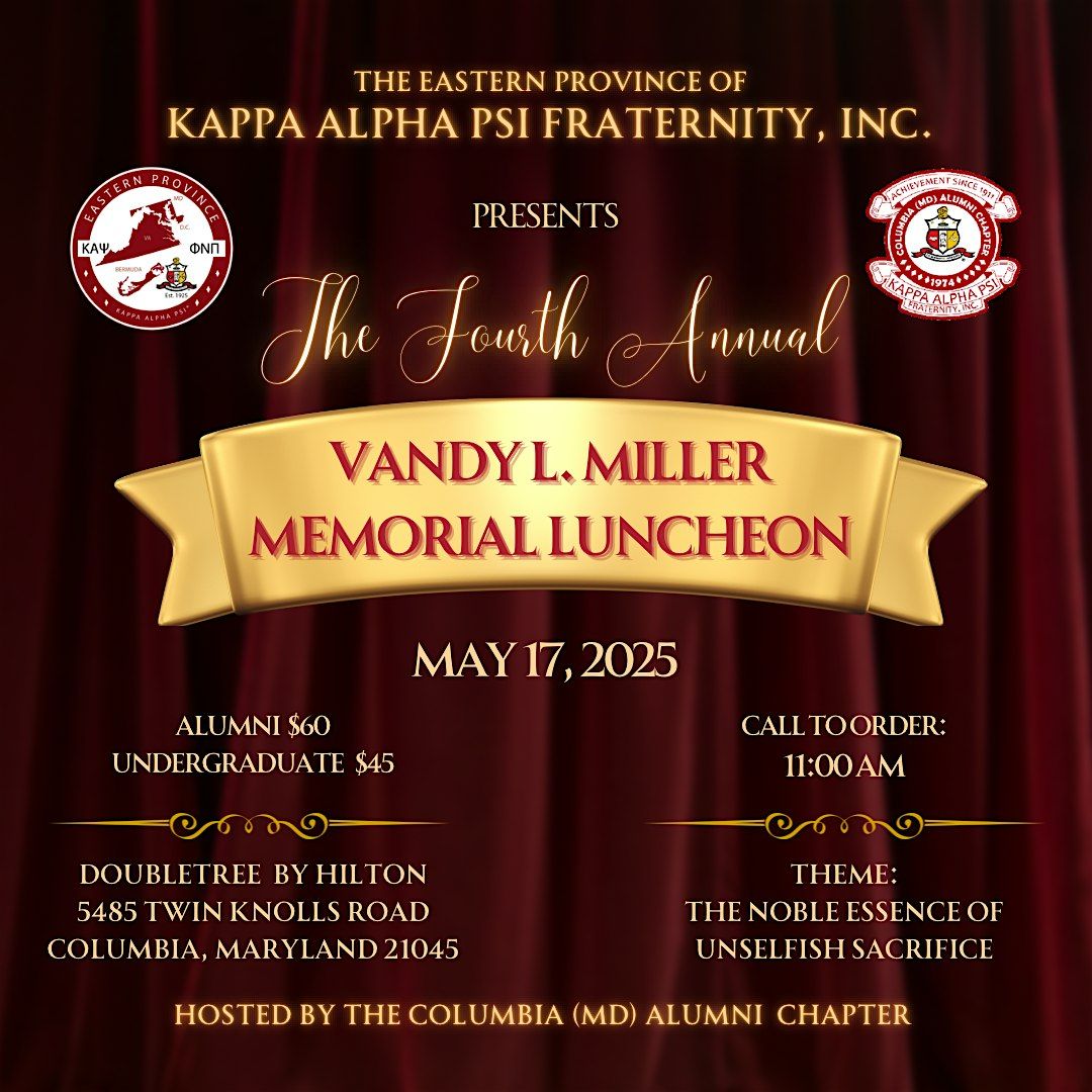 4th Annual Vandy Miller Luncheon