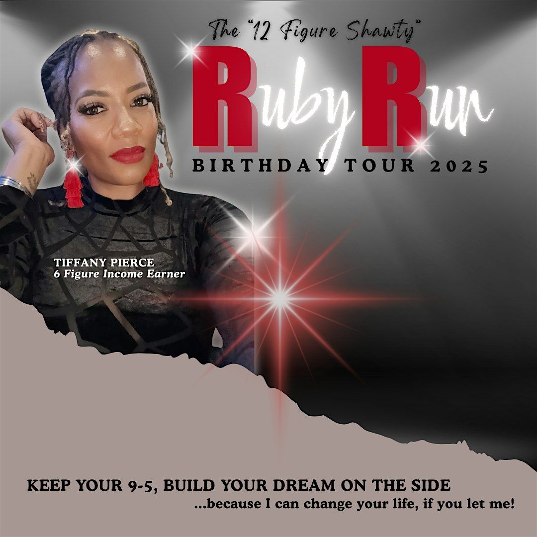 Ruby Run Tour:  Keep Your 9-5, Build Your Dream on the Side  (Raleigh, NC)