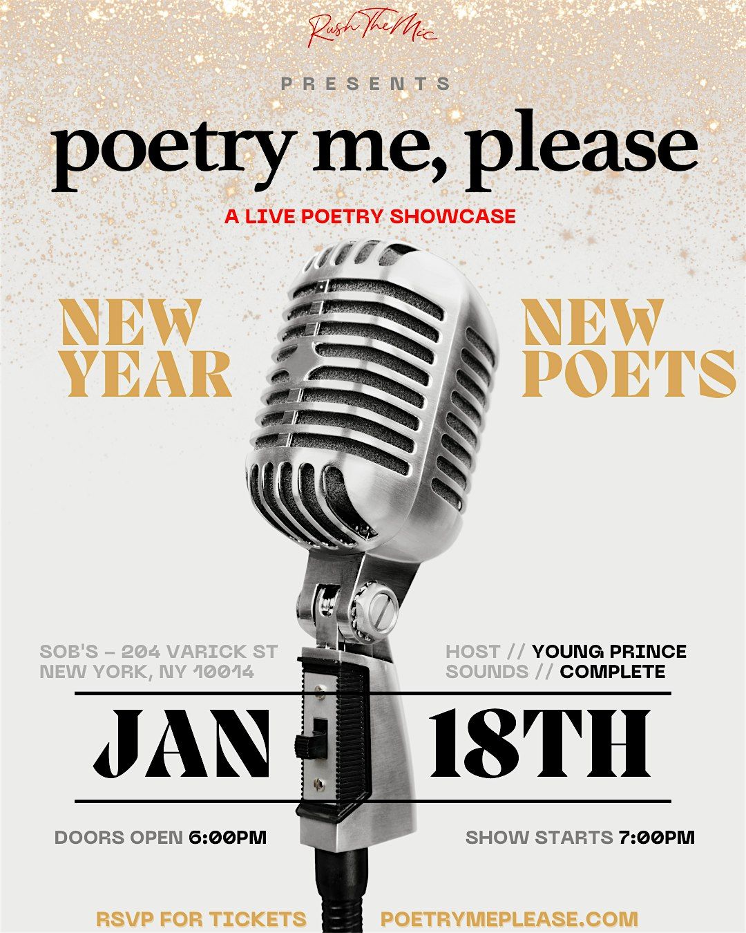 poetry me, please presents: New Year, New Poet