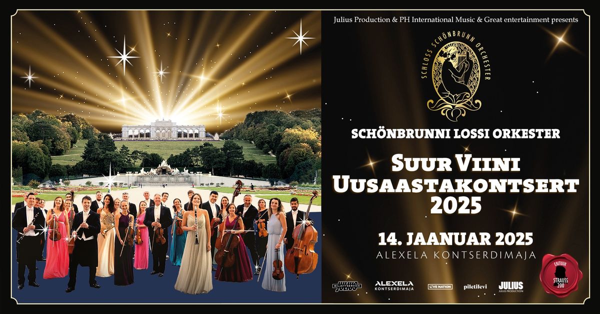 Sch\u00f6nbrunni lossi orkester - Johann Strauss 200 (Alexela Kontserdimaja, Tallinn)