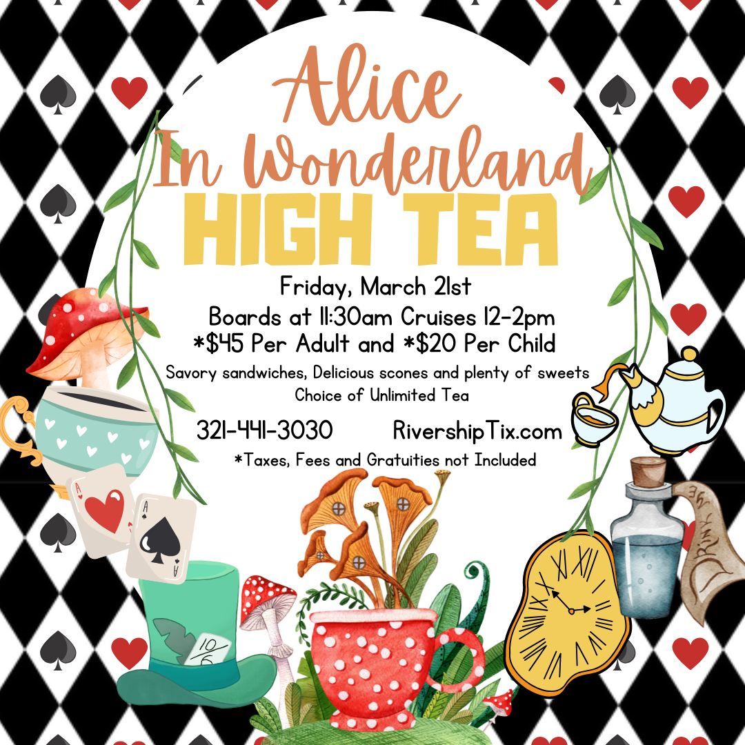 Alice in Wonderland High Tea