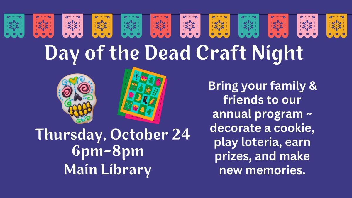 Day of the Dead Craft Night