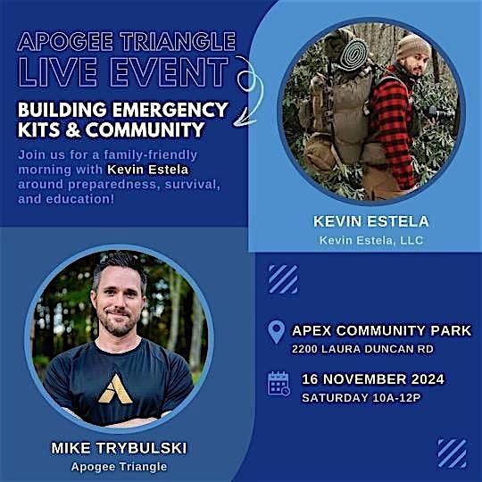 Apogee Triangle Presents Survival Skills with Kevin Estela