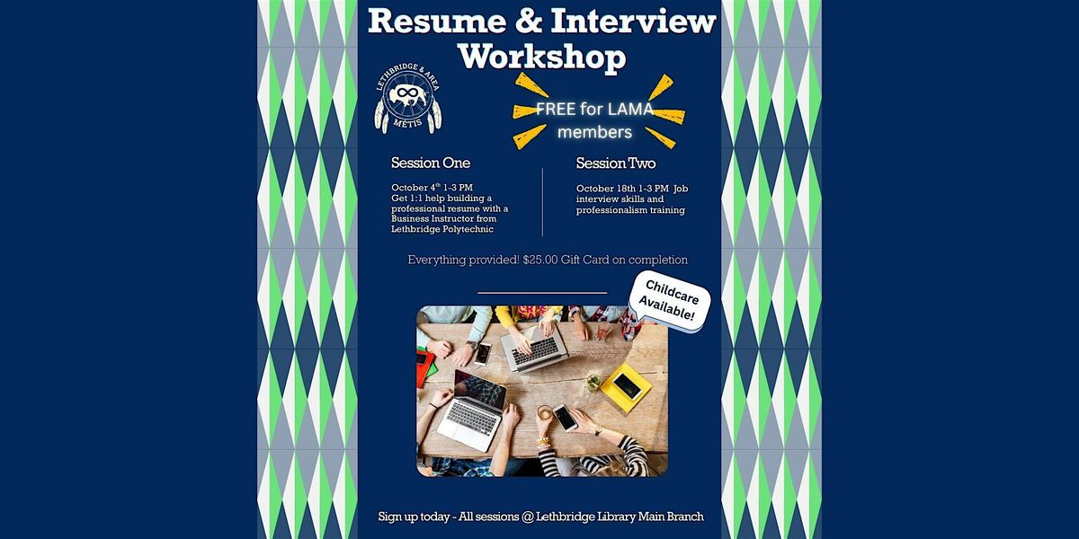 Resume Building and Professionalism Workshop