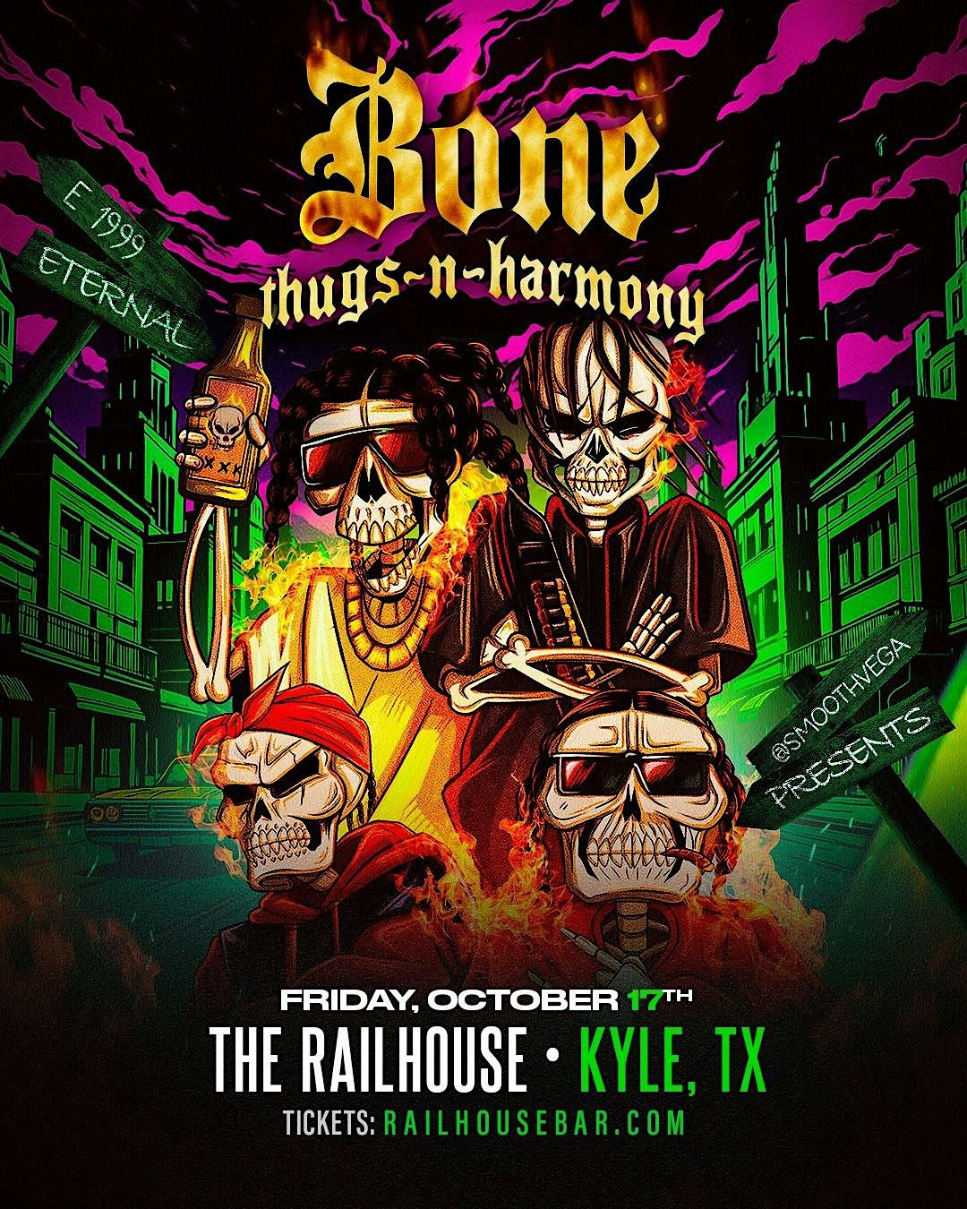 Bone Thugs-N-Harmony @ The Railhouse (Kyle, Tx)