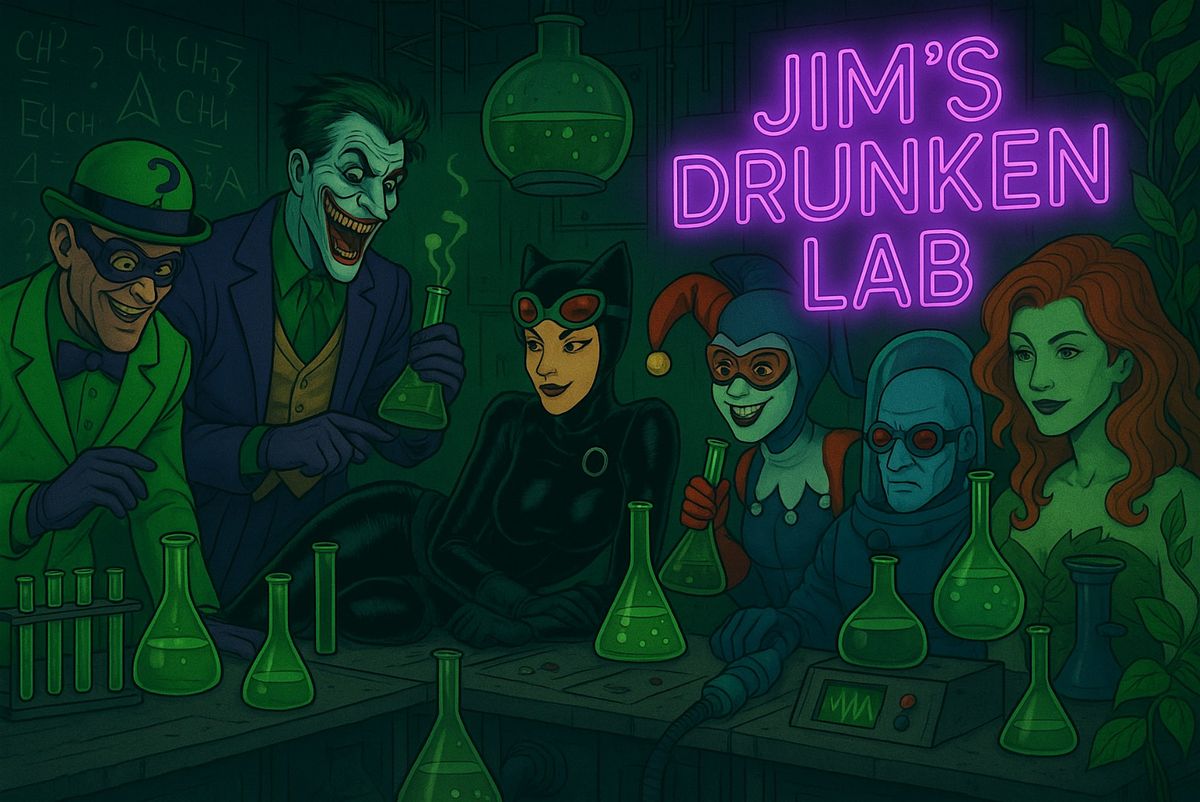 Jim's Drunken Lab: Riddle Me This