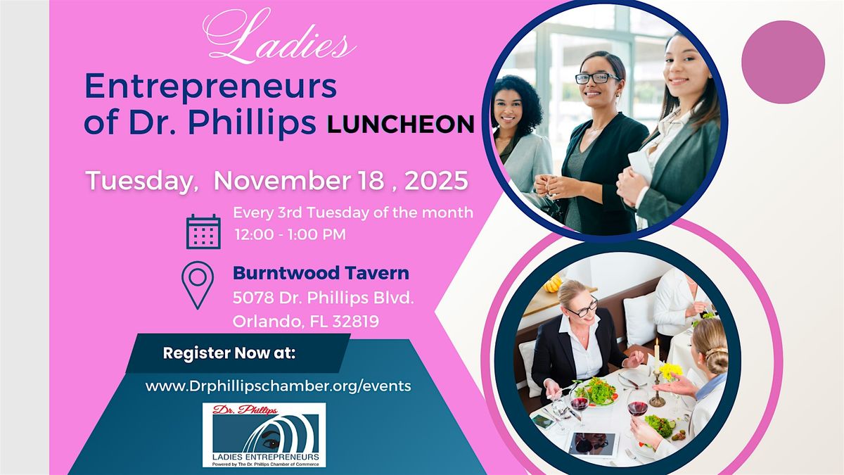 Ladies Entrepreneurs of Dr. Phillips Luncheon