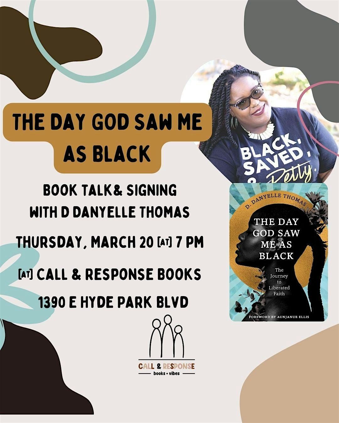 Book Talk: The Day God Saw Me as Black with D. Danyelle Thomas