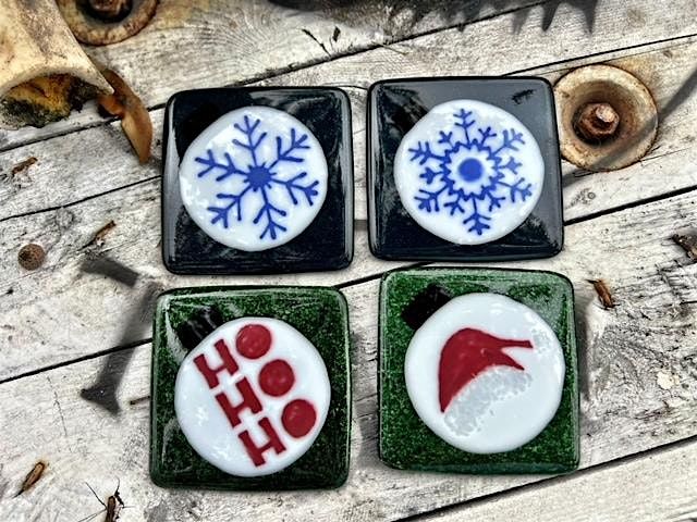 Holiday Coasters Fused Glass Class