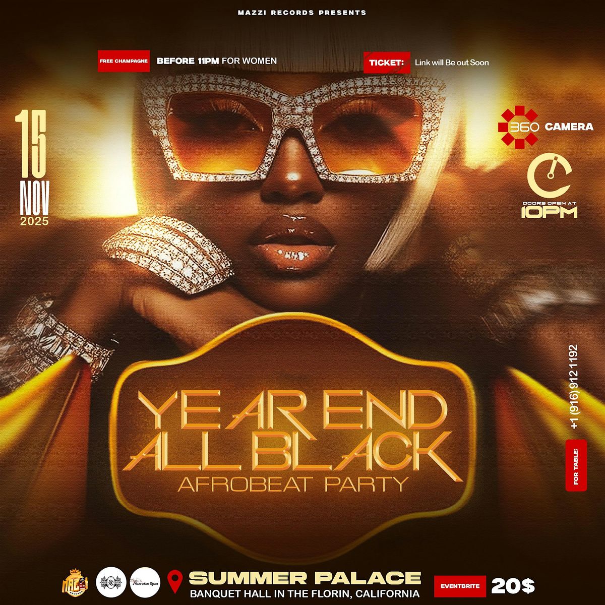 YEAR END ALL BLACK AFROBEAT PARTY