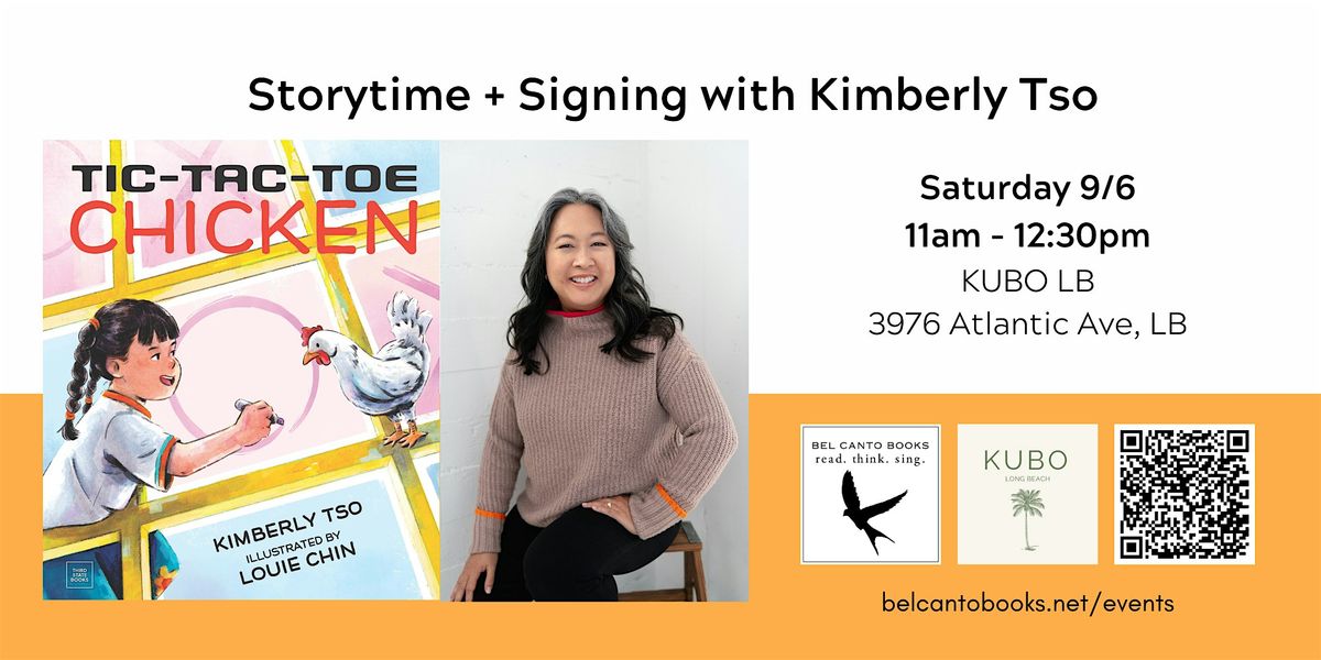 Storytime & Signing with Kimberly Tso
