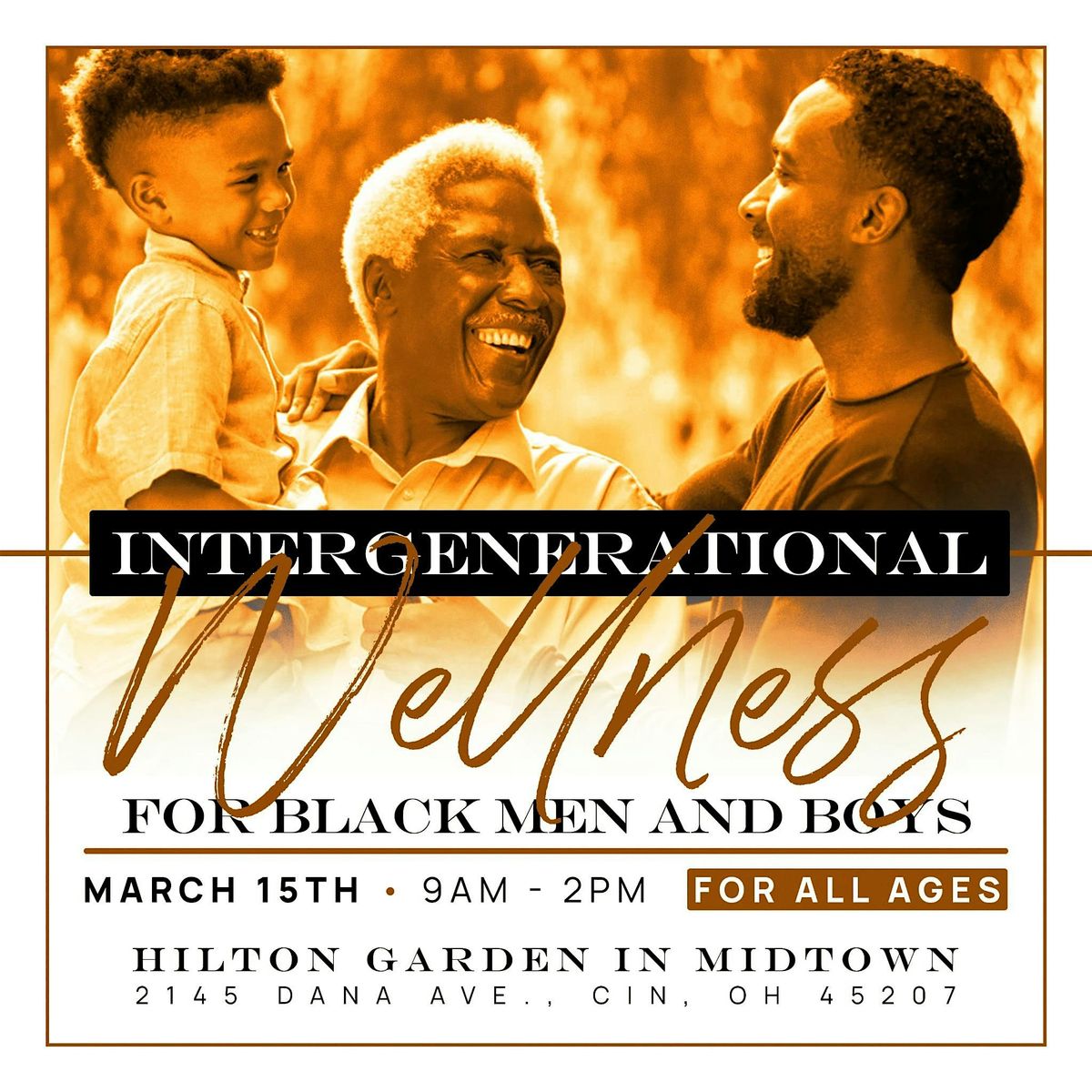 Inter-Generational Wellness for Black Men & Boys