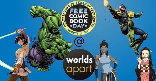 Free Comic Book Day at Worlds Apart Brum