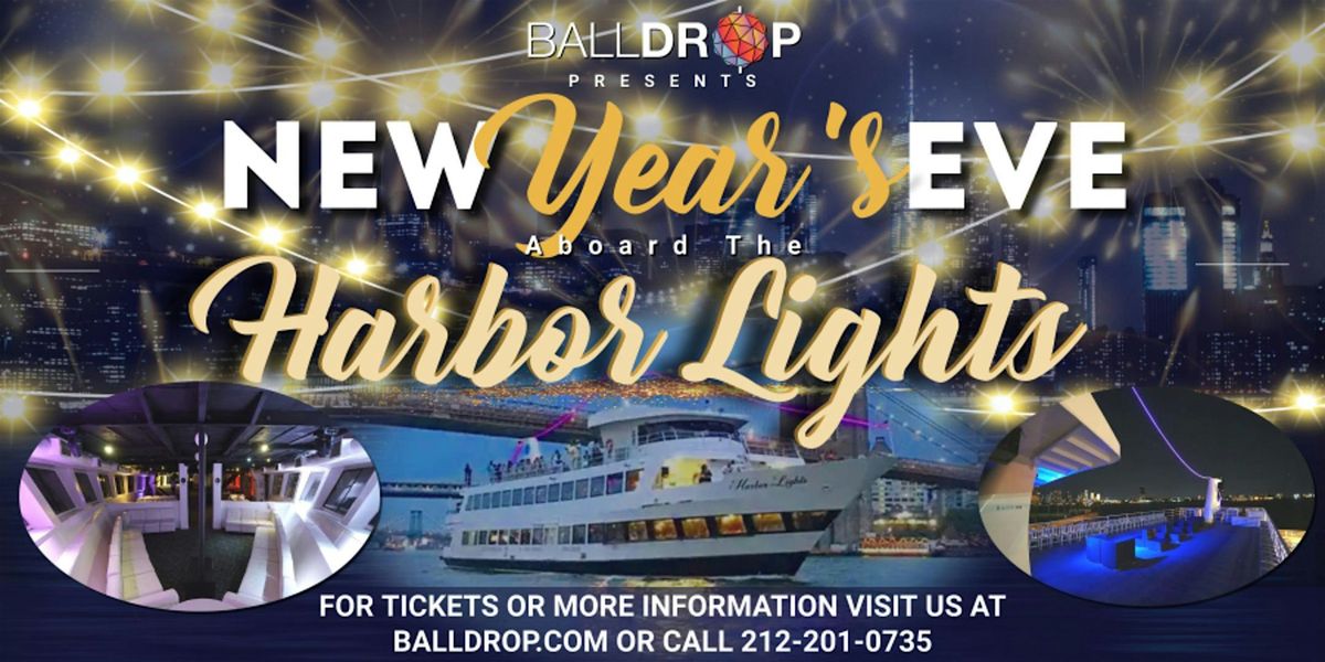 BallDrop.com Presents: Harbor Lights NYC New Years Eve Party Cruise (21+)