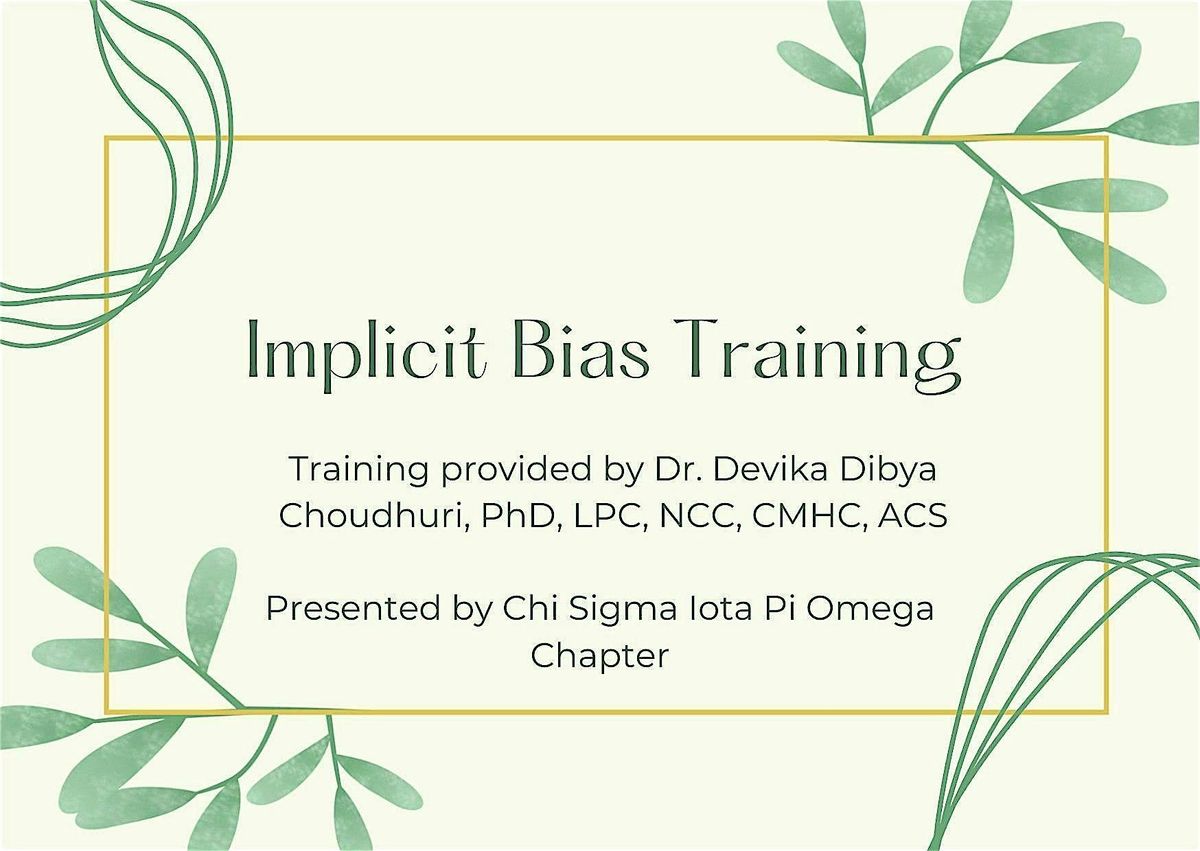 Implicit Bias Training