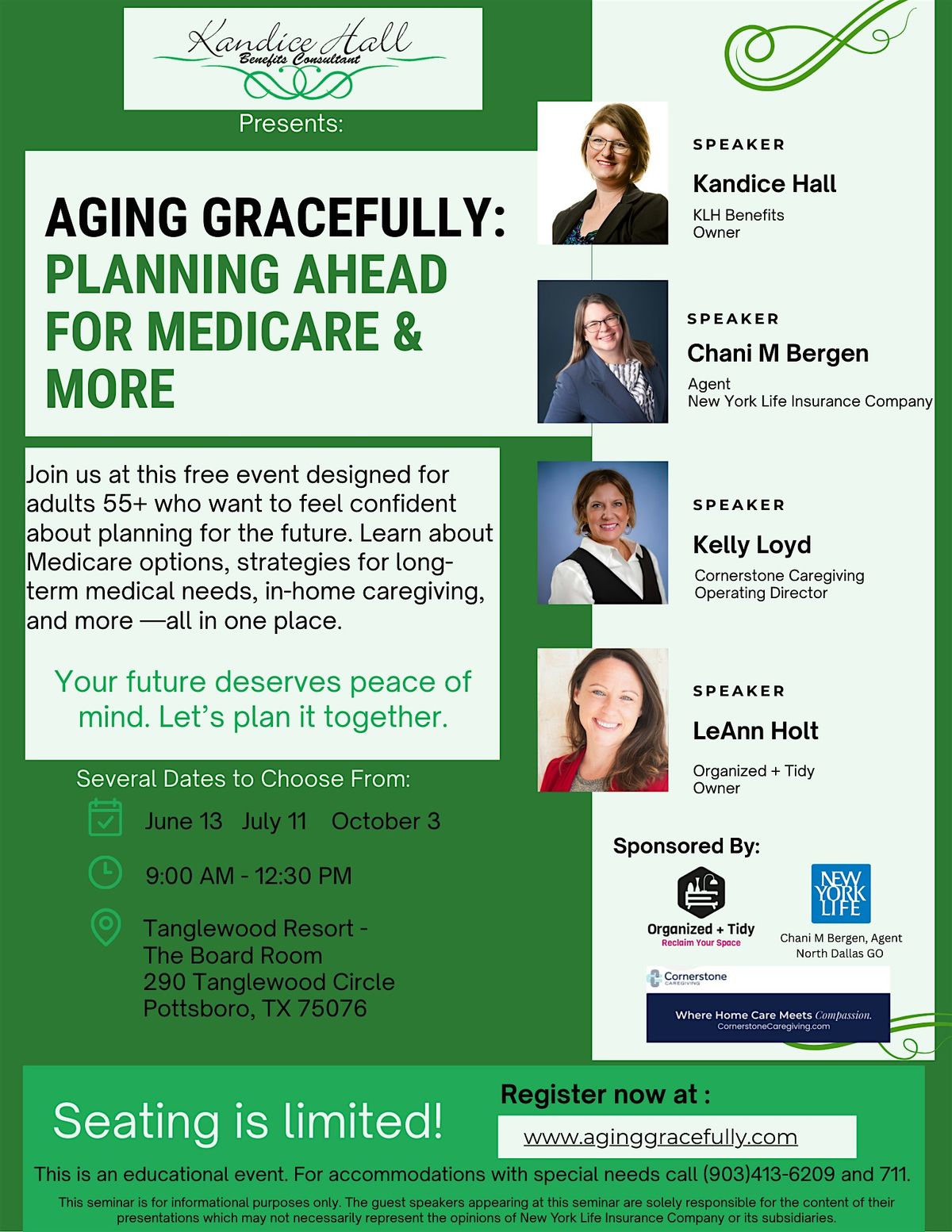 Aging Gracefully: Planning for Medicare & More