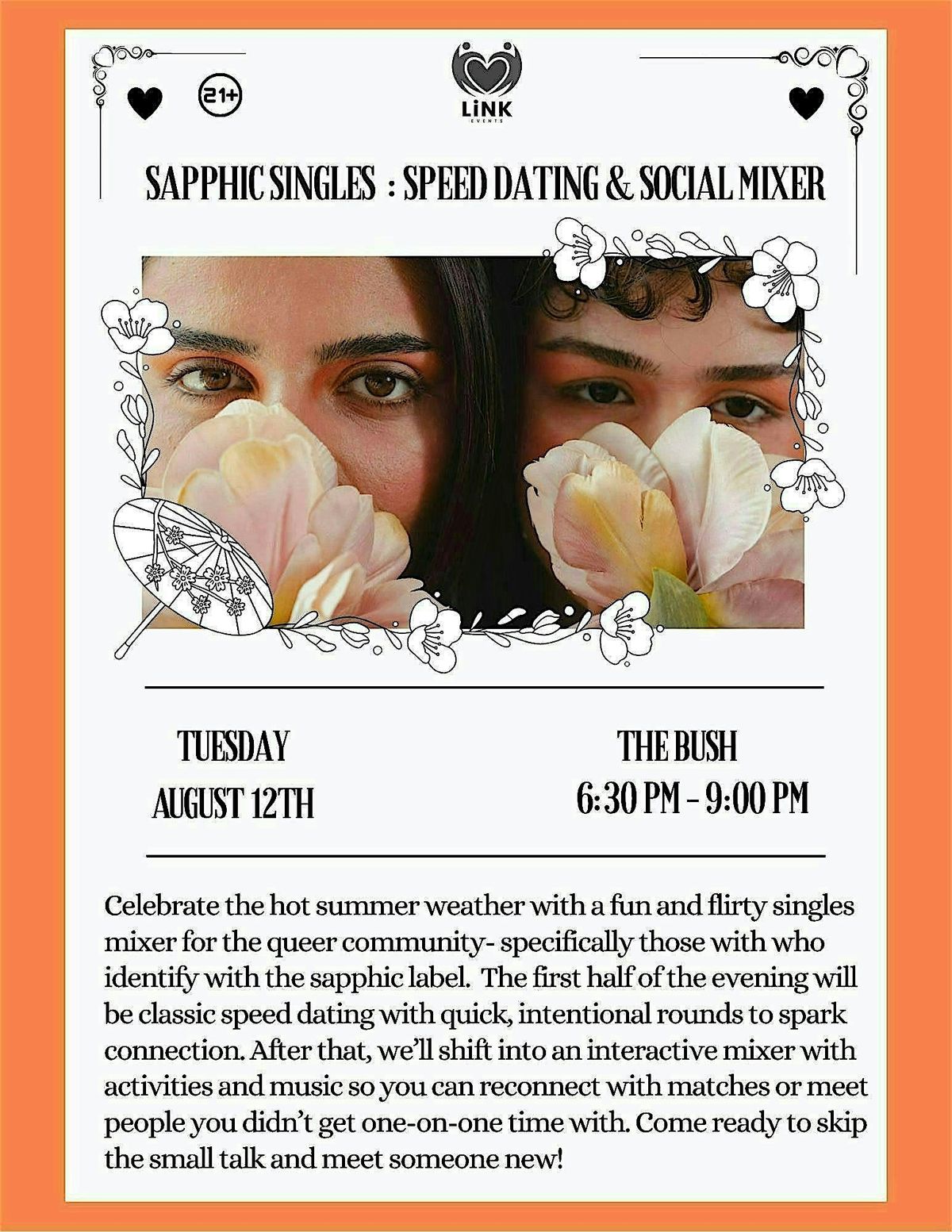 Sapphic Singles : Speed Dating & Social Mixer