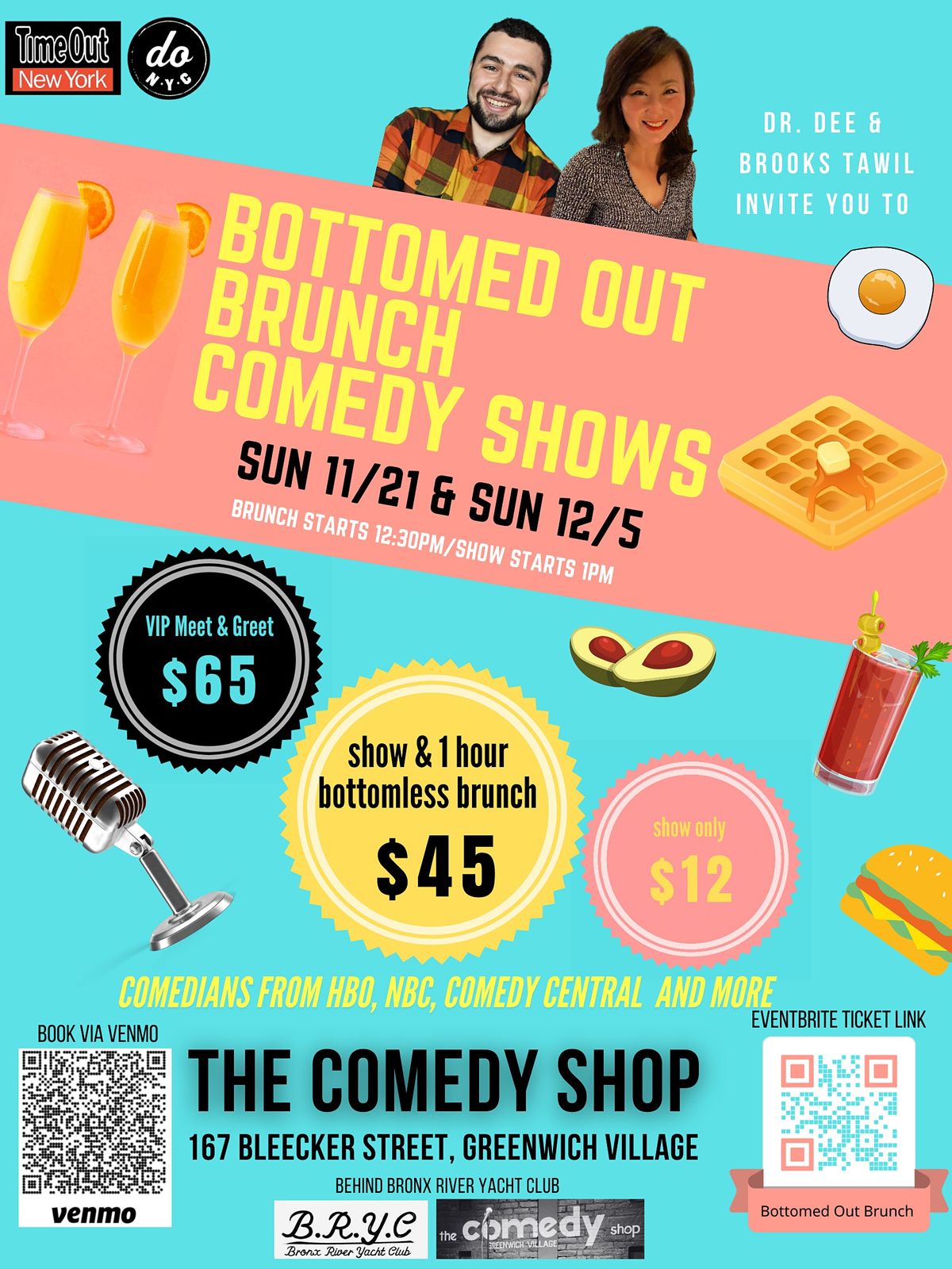 Bottomed Out Brunch Comedy Show