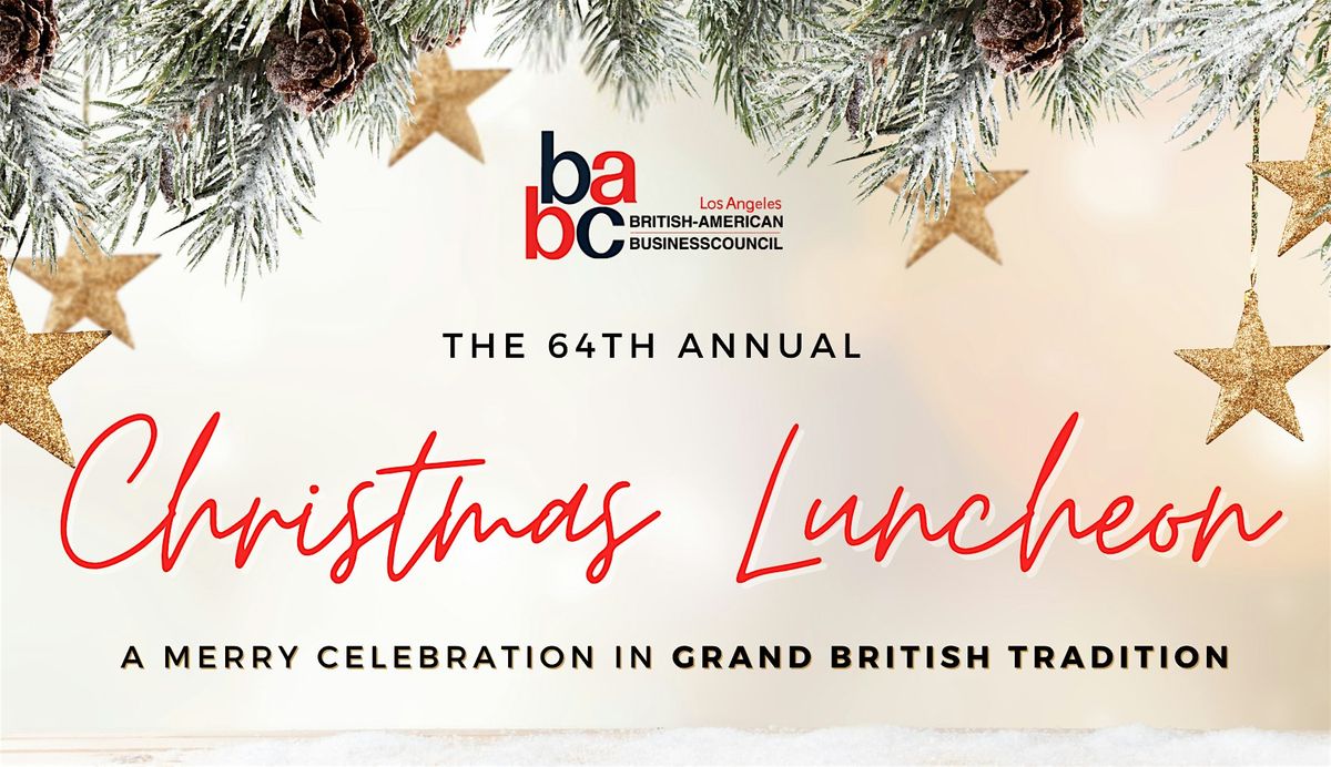 BABC LA 64th Annual Christmas Luncheon