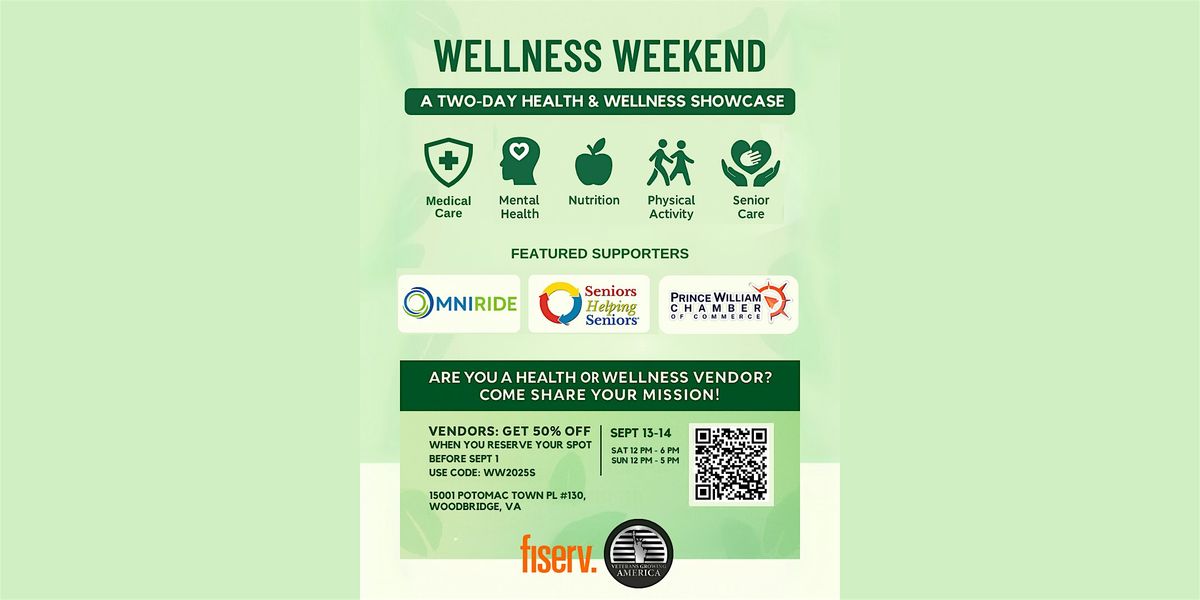 Wellness Weekend: Two Days of Community, Care, and Connection