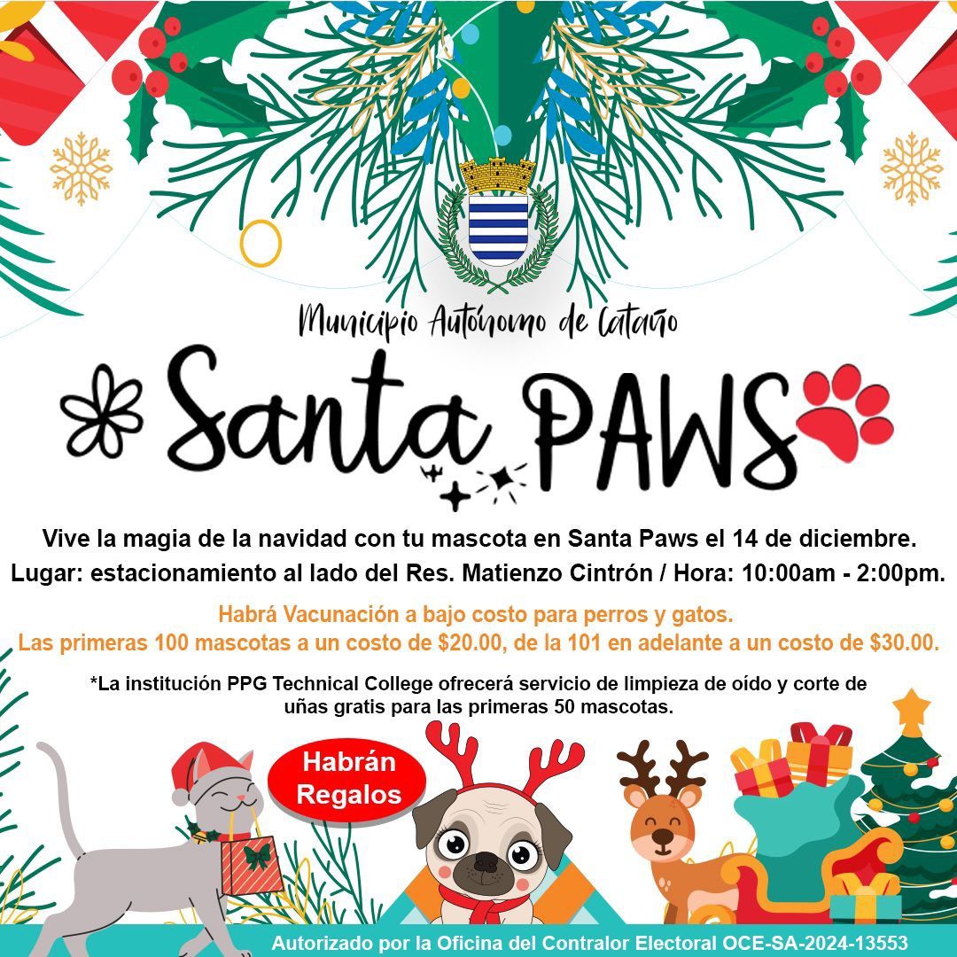 SANTA PAWS \ud83d\udc3e\ud83c\udf85\ud83c\udffc\ud83c\udf84\ud83c\udf81