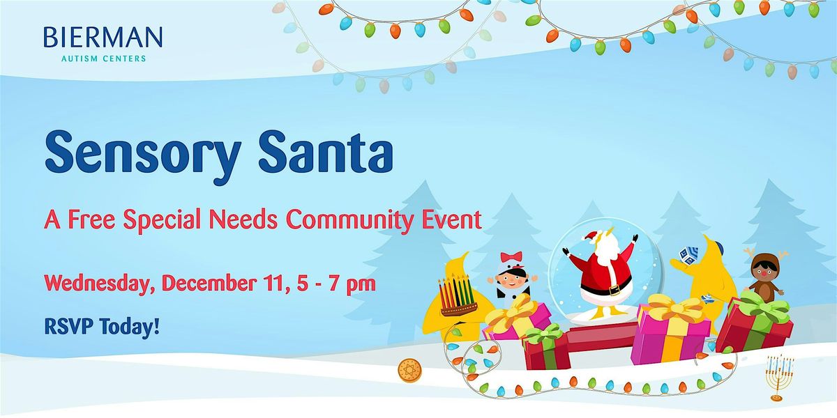 Sensory  Santa Event at Bierman Autism Centers in Broad Ripple